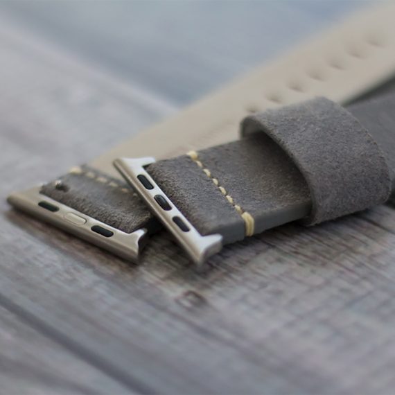 Dapper-gray-suede-band