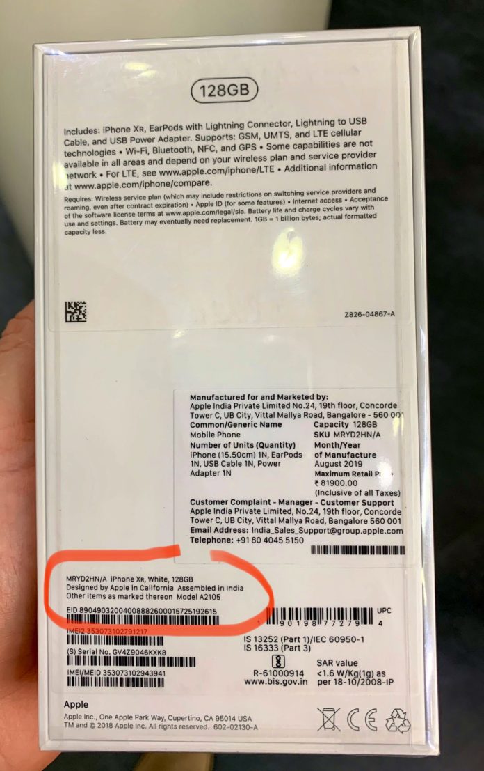 Iphone Xr Assembled In India 696x1107
