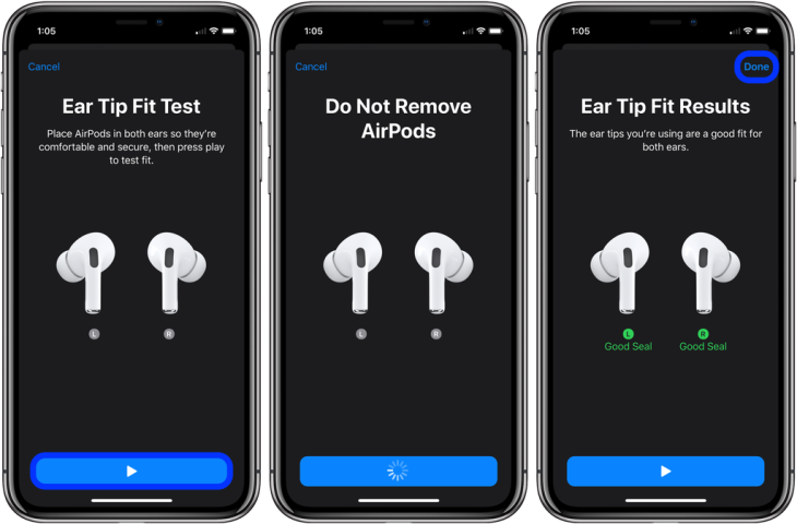 AirPods-Pro-ear-tip-fit-test