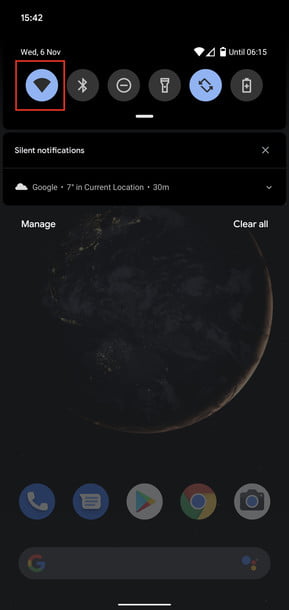 Android-10-notification-shade
