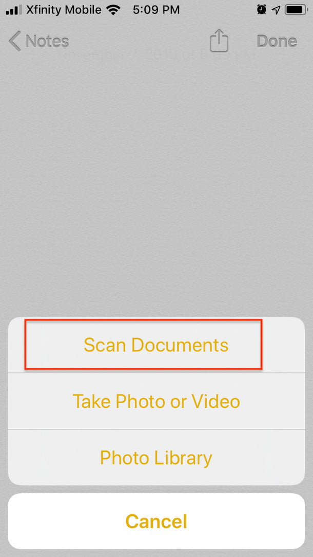 iOS-scan-documents
