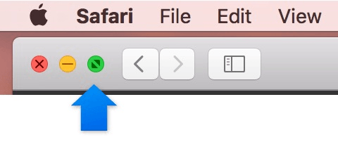 Split-view-Green-Button-Close-Up