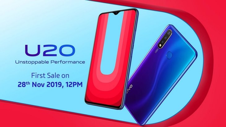 Vivo U20 800x450