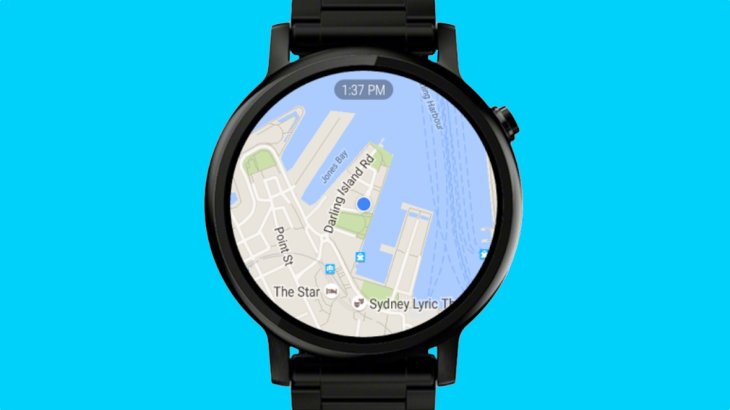 fossil gen 5 google maps