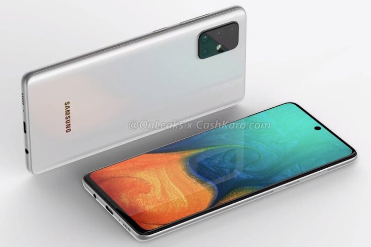 Galaxy A71 Render 5