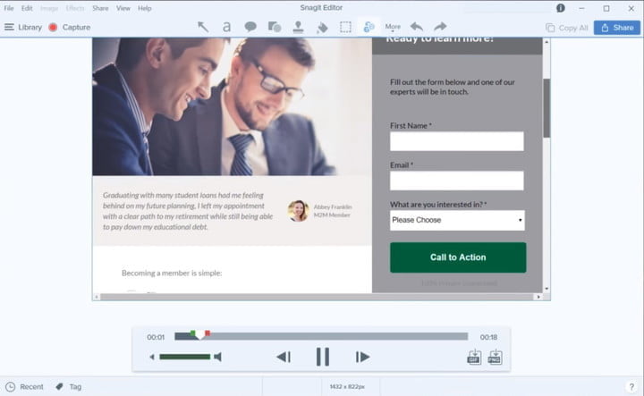 Snagit-record-screen