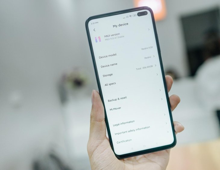 Redmi K30 15