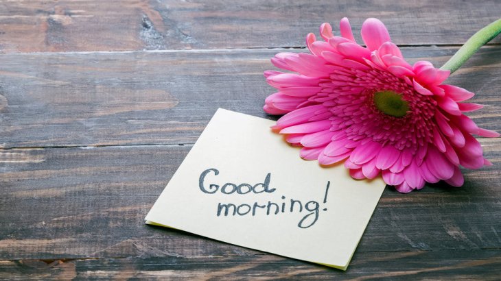 good morning message - headline 1