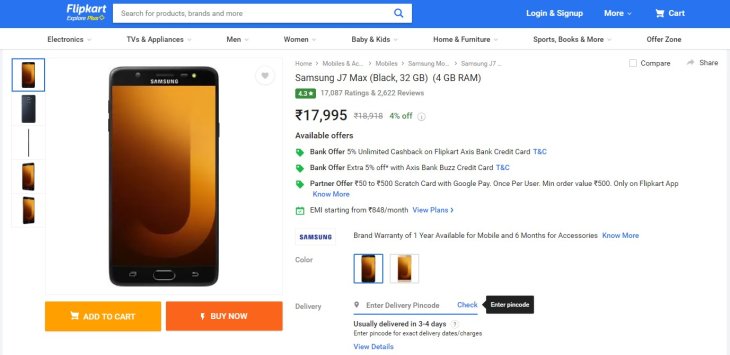 Samsung-J7-Max-price