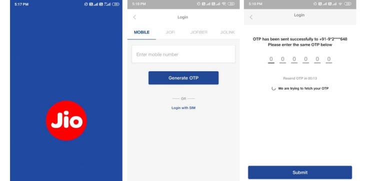 Jio Balance Myjio Login Screenshots Gadgets 360 15