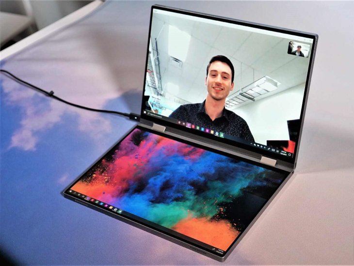 Best Laptops At Ces 2020 Secondary Screens On The Covers And More 4839