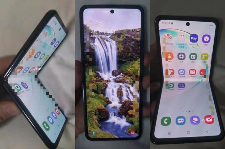 Galaxy Fold Clampshell Live Photo