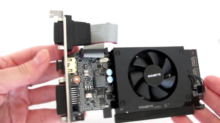 best graphics card under 5000 - Gigabyte GeForce GV-N710D3