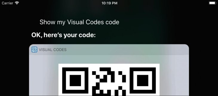 QR Code Full Form - Siri Pinned QR Code