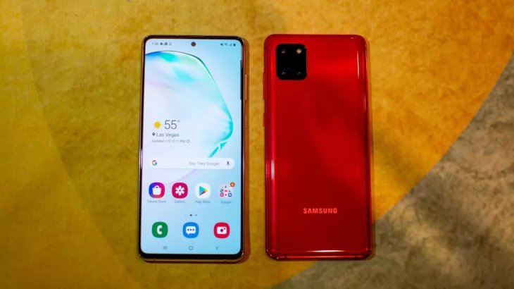 Samsung Galaxy Note 10 Lite Front Back Compressed