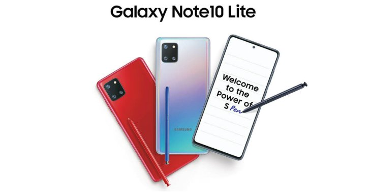 Samsung Galaxy Note 10 Lite Price In India
