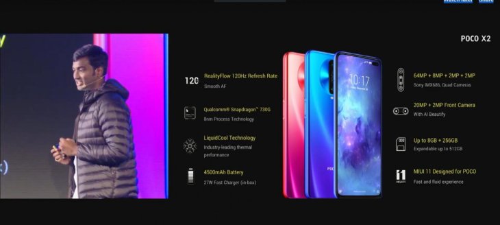Poco X2 Full Specs