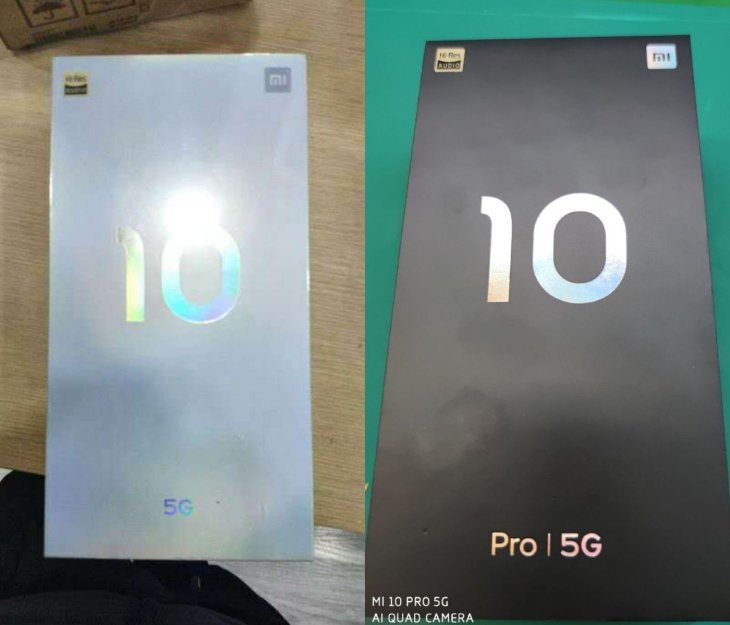Xiaomi Mi 10 Pro Packaging