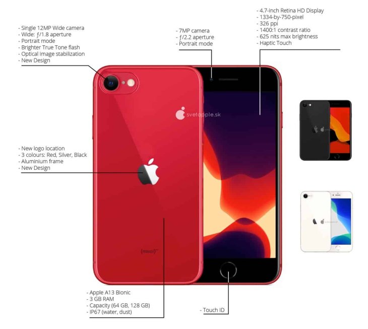 Iphone 9 Iphone Se 2 Renders 1