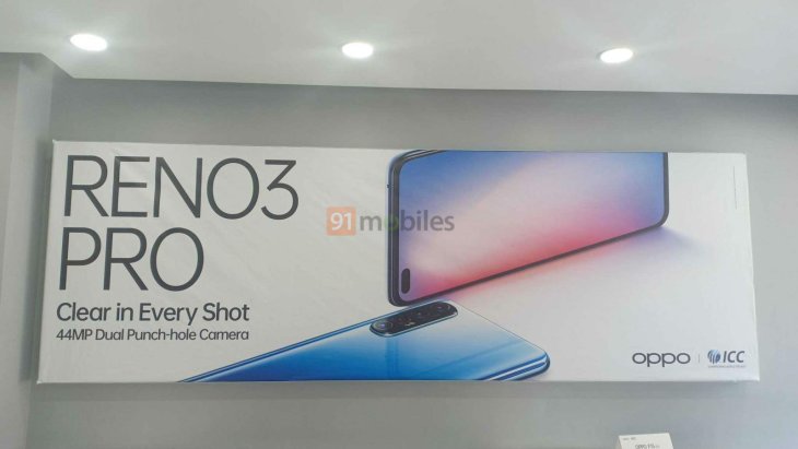 Oppo Reno 3 Pro 44mp Dual Selfie Cameras