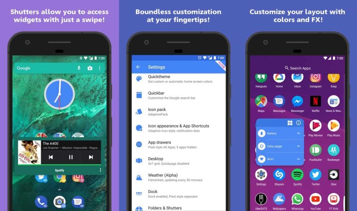 Android Customization Apps