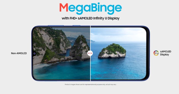 Samsung Galaxy M31 Super Amoled Display