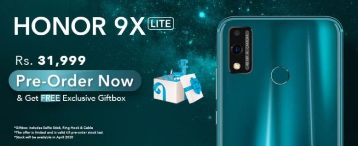 Honor 9x Lite Pre Order Compressed