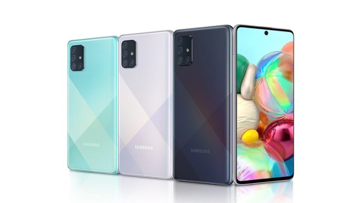 Samsung Galaxy A71 Colors