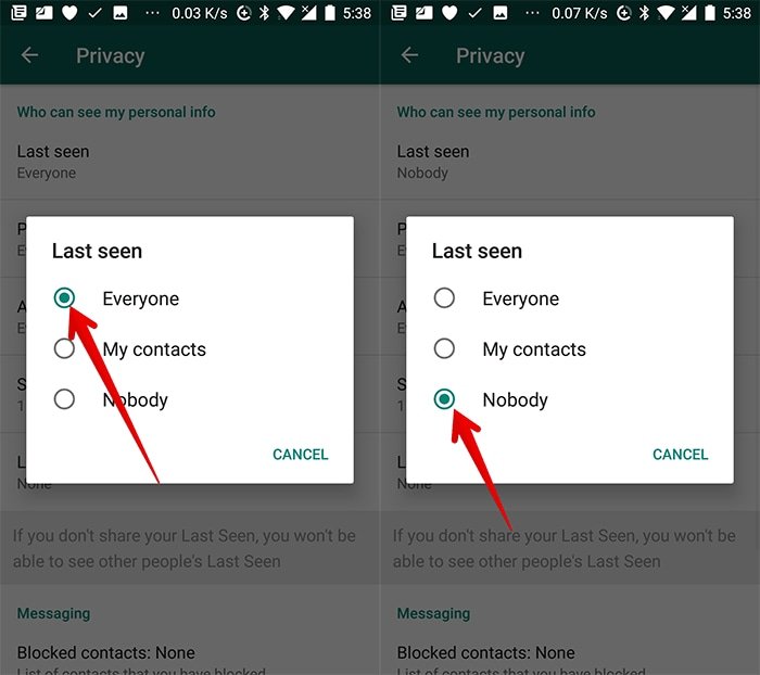 How To Restrict Other Users From Stalking You On WhatsApp - MobyGeek.com