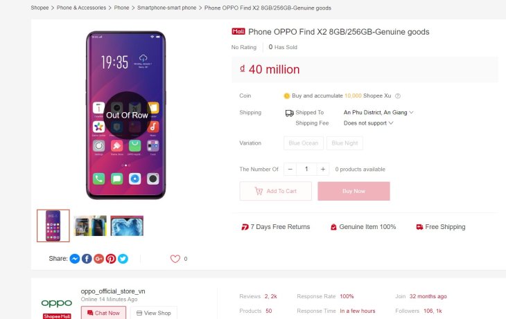 Oppo Find X2