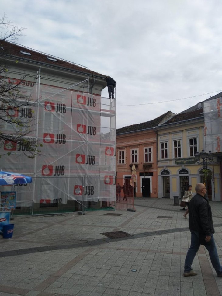 Poor Workplace Safety Scaffolding