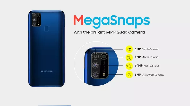 Samsung Galaxy M31 Camera