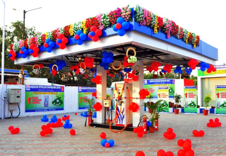 Hindustan Petroleum Ev Charging Station