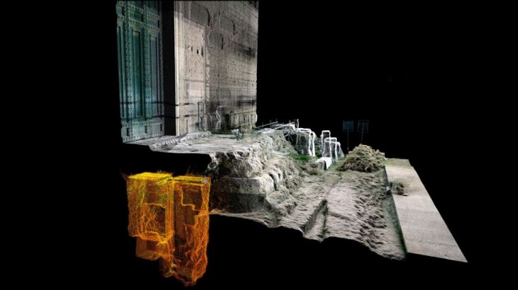 Romulus Tomb 3d Scan