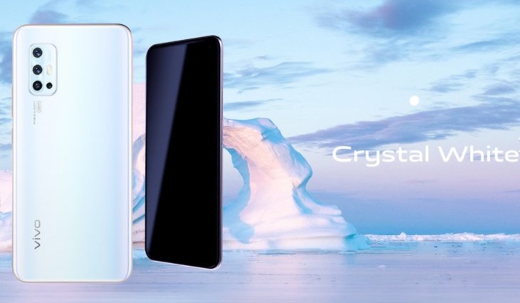 Vivo V19 Crystal White