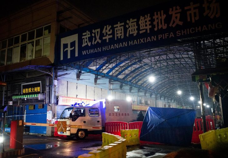 Wuhans Huanan Seafood Wholesale Market C382
