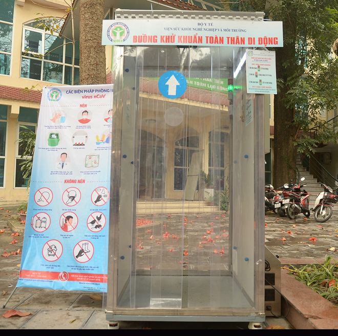 The new mobile disinfection room