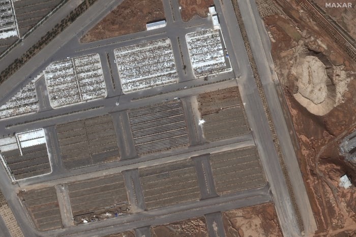Satellite Image Cemetary