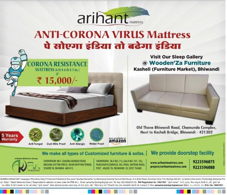 Anti Coronavirus Mattress