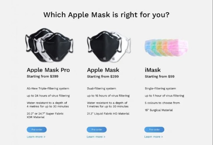 Apple Mask Concept
