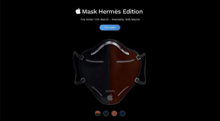 Apple Mask Hermes Edition
