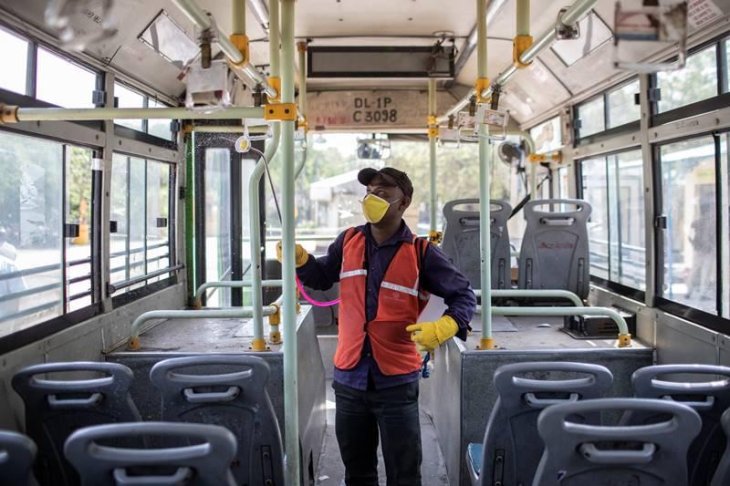 India Bus Disinfect