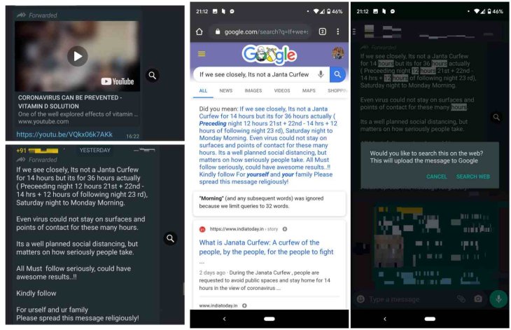 The feature will help users get better information about the content they receive