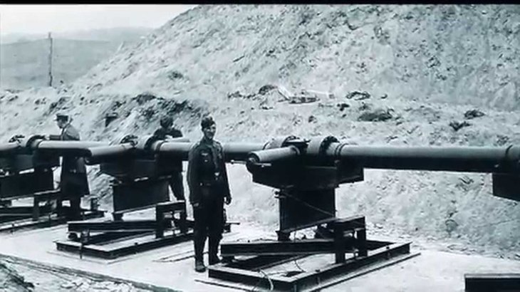 Giant Super Cannons Nazi Germany