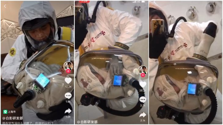 Chinese Dad Backpack Covid 1
