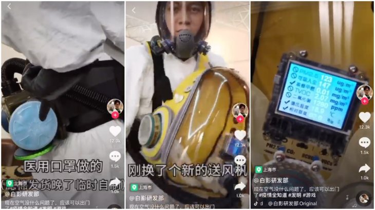 Chinese Dad Backpack Covid 2
