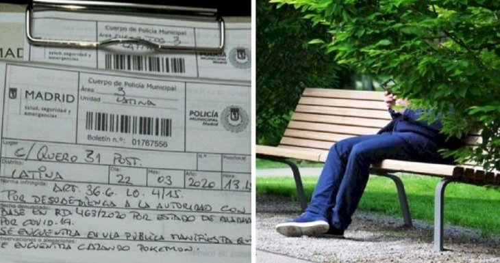 A 77-year-old man in Madrid, Spain, was recently arrested by the police
