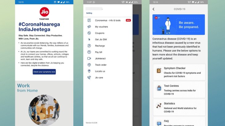 Jio Symptom Checker