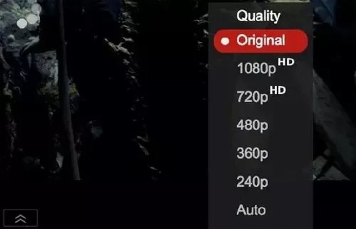 Videos will play in the standard quality by default instead of HD