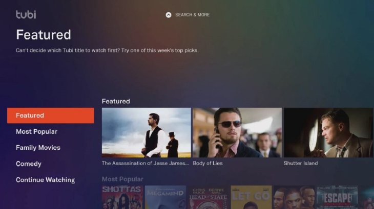 Tubi TV Best streaming service India